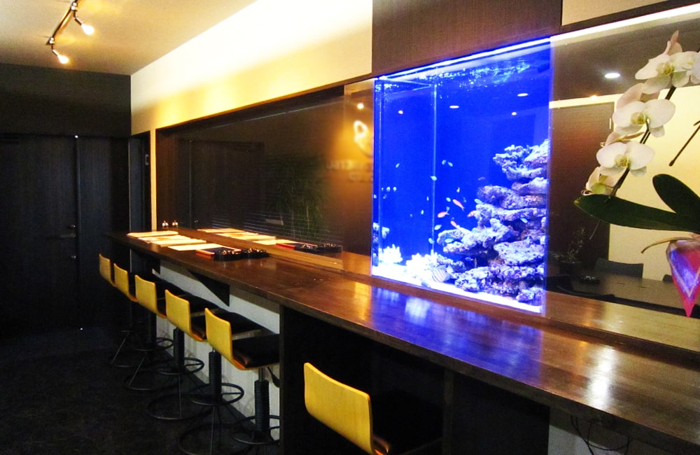 D株式会社様 海水魚水槽